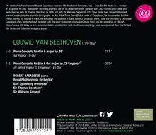 Ludwig van Beethoven (1770-1827): Klavierkonzerte Nr.4 &amp; 5, CD