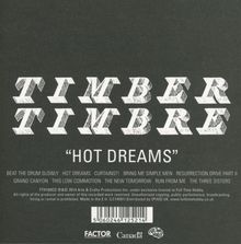 Timber Timbre: Hot Dreams, CD