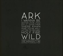 We Are The Ocean: Ark, CD