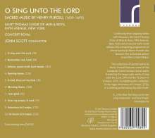 Henry Purcell (1659-1695): Sacred Music, CD