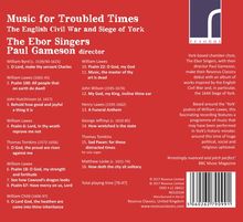 The Ebor Singers - Music for Troubled Times, CD