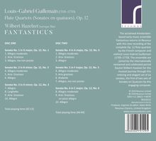 Louis-Gabriel Guillemain (1705-1770): Flötenquartette op.12 Nr.1-6, 2 CDs