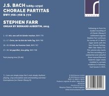 Johann Sebastian Bach (1685-1750): Partiten BWV 766-768,770, CD