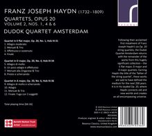 Joseph Haydn (1732-1809): Streichquartette Nr.31,34,36 (opp.20 Nr.1,4,6), CD