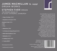 James MacMillan (geb. 1959): Orgelwerke, CD