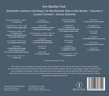 Linarol Consort - Inn Stetter Hut (16th Century Viol Music for the Richest Man in the World Vol. 2), CD