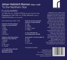 Johan Helmich Roman (1694-1758): Kammermusik mit Flöte, CD