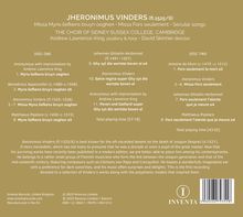 Jheronimus Vinders (fl. 1510-1550): Missa "Myn liefkens bruyn ooghen" &amp; Missa "Fors seulement", 2 CDs