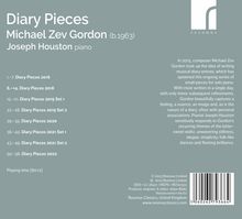 Michael Zev Gordon (geb. 1963): Diary Pieces, CD