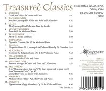 Devorina Gamalova - Treasured Classics, CD