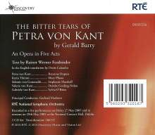 Gerald Barry (geb. 1952): The Bitter Tears of Petra von Kant, 2 CDs
