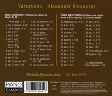 Alexander Korsantia - Variations, CD