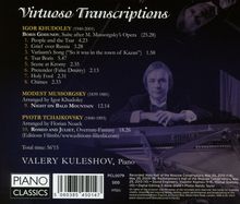 Valeri Kuleshow - Virtuoso Transcriptions, CD