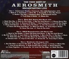 Aerosmith: Rare Gems From The Vaults: Broadcasting Live, 4 CDs