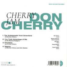 Don Cherry (1936-1995): Cherry Jam, CD