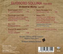 ELIODORO SOLLIMA 1926-2000. Orchestral Works 1945-1997. Werke: Rondo burlesco, Concerto per archi, Aria, Ouverture da camera.