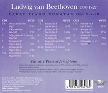 "Ludwig van Beethoven 1770-1827, Early Piano Sonatas Opp. 2-7-10." Künstler: Simone Pierini.