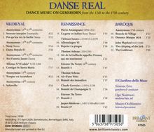"Danse Real: Dance Music on Gemshorn from the 12th to the 17th century." Aufteilung in Medieval, Renaissance und Baroque.