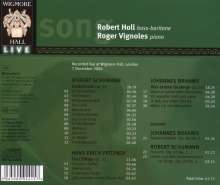 Robert Holl singt Lieder, CD
