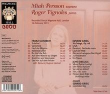 Miah Persson singt Lieder, CD