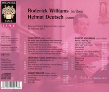Roderick Williams - Wigmore Hall Concert 25.2.2011, CD