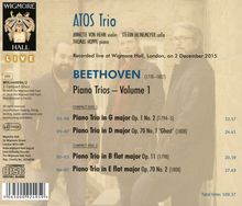 Ludwig van Beethoven (1770-1827): Klaviertrios Vol.1, 2 CDs
