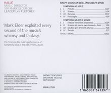 Ralph Vaughan Williams (1872-1958): Symphonien Nr.5 &amp; 8, CD