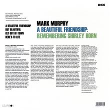 Mark Murphy (1932-2015): A Beautiful Friendship: Remembering Shirley Horn (180g), LP