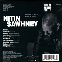 Nitin Sawhney (geb. 1964): Live At Ronnie Scott's, CD