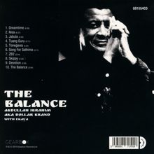 Abdullah Ibrahim (Dollar Brand) (geb. 1934): The Balance, CD