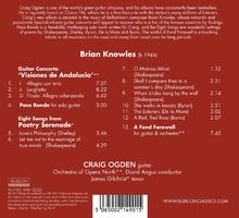 Brian Knowles (geb. 1946): Gitarrenkonzert "Visiones de Andalucia", CD