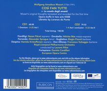 Wolfgang Amadeus Mozart (1756-1791): Cosi fan tutte, 2 CDs