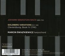 Johann Sebastian Bach (1685-1750): Goldberg-Variationen BWV 988, CD