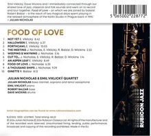 Julian Nicholas &amp; Emil Viklický: Food Of Love, CD