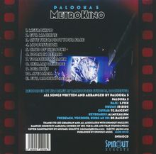 Albumcover mit einer Liste von 11 Songs, darunter "METROKINO" und "EVIL MACHINE". Logo 'SPINOUT NUGGETS'.