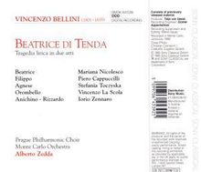 Vincenzo Bellini (1801-1835): Beatrice di Tenda, 3 CDs