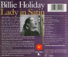 Billie Holiday (1915-1959): Lady In Satin, CD