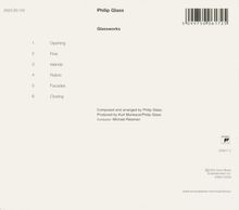 Philip Glass (geb. 1937): Glassworks, CD