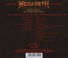 Megadeth: Peace Sells... But Who's Buying? (25th Anniversary Edition), 2 CDs