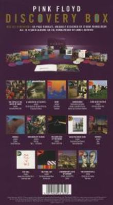 Pink Floyd: Discovery Boxset (14 Studioalbum Boxset) (Remaster), 16 CDs