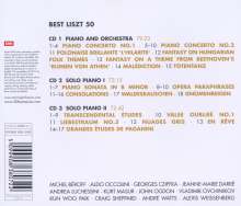 Franz Liszt (1811-1886): 50 Best Liszt (EMI), 3 CDs