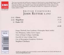 John Rutter (geb. 1945): Magnificat, CD