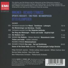 Otto Klemperer dirigiert Wagner &amp; Strauss, 5 CDs