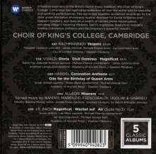 King's College Choir - 5 Classic Albums, 5 CDs