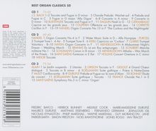 50 Best Organ Classics, 3 CDs