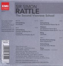 Simon Rattle - Zweite Wiener Schule, 5 CDs