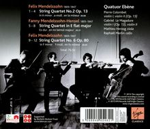 Quatuor Ebene - Felix und Fanny, CD