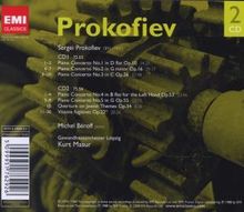 Serge Prokofieff (1891-1953): Klavierkonzerte Nr.1-5, 2 CDs