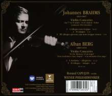 Renaud Capucon - Brahms/Berg, CD