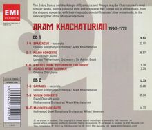 Aram Khachaturian (1903-1978): Violinkonzert, 2 CDs